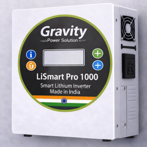 Gravity LiSmart Pro 1000 lithium inverter 800W 12V with smart BMS protection and pure sine wave output